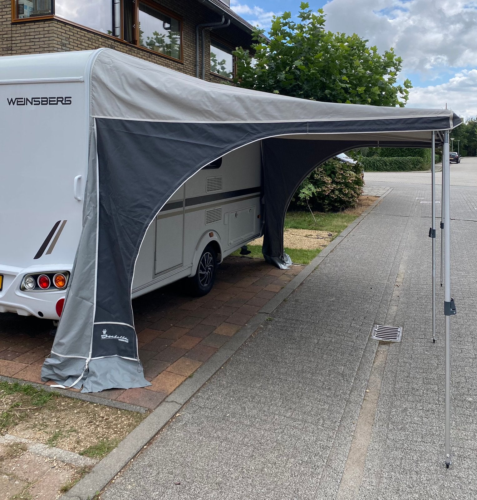 Voortent Isabella Sun Shine A850/G14, Caravans en Kamperen, Tenten, Ophalen of Verzenden, Gebruikt