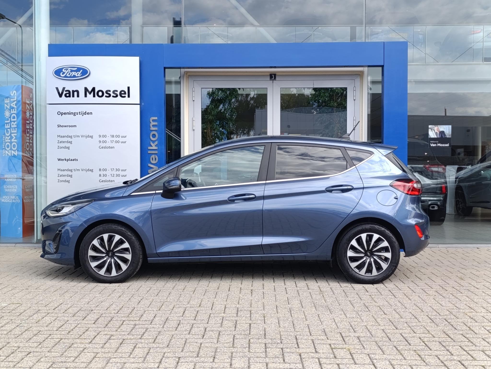 Ford Fiesta 1.0 EcoBoost Hybrid Titanium X | 1e-eigenaar | D, Voorwielaandrijving, 12 maanden, Euro 6, Blauw