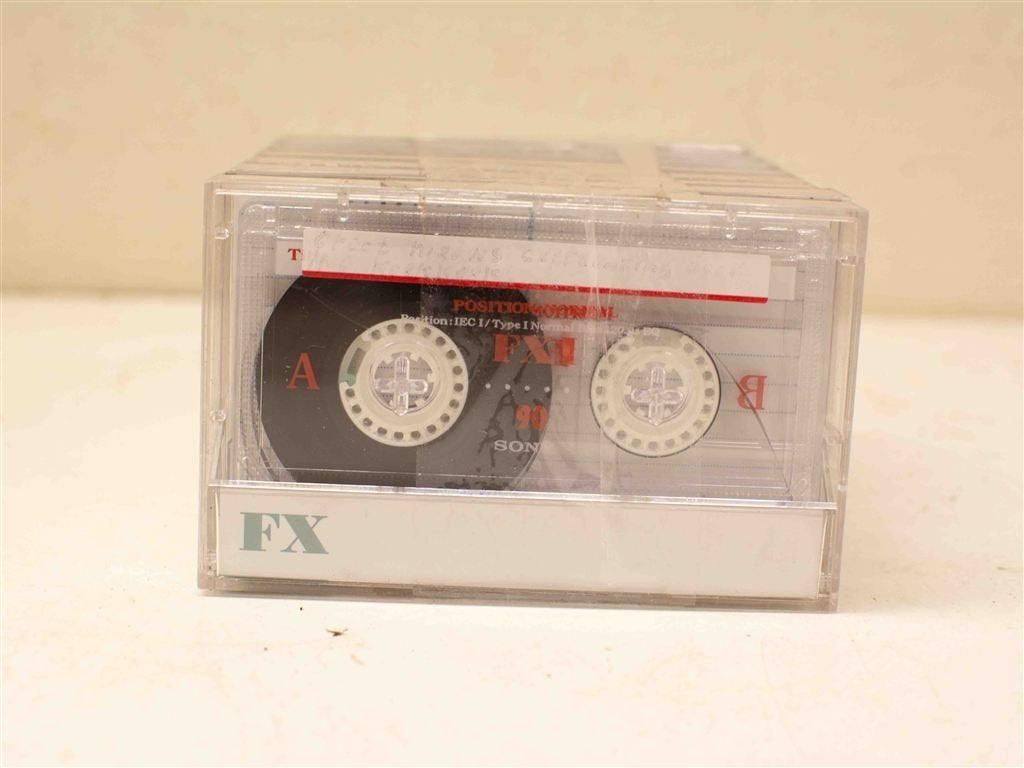 8 Sony cassettebandjes 38132