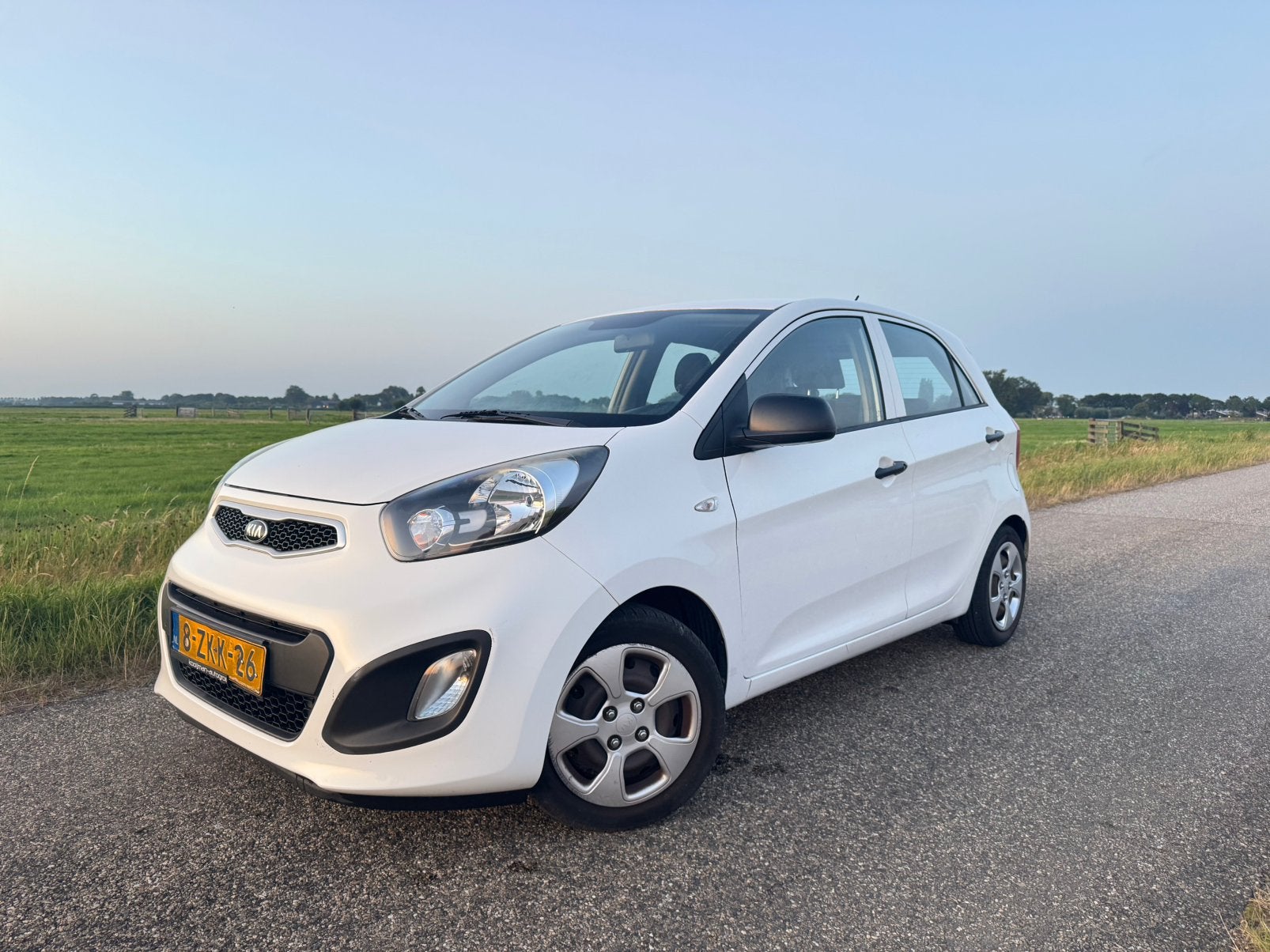Kia Picanto EcoDynamics | 2015 | 95xxx km | Airco & NAP, Auto's, Kia, Voorwielaandrijving, 400 kg, Wit, Origineel Nederlands