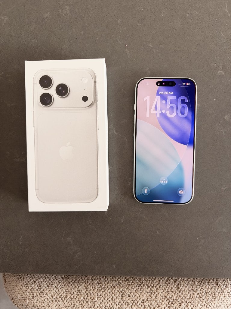 iPhone 18 Pro 512GB Zilver, Telecommunicatie, Ophalen, 512 GB, Zo goed als nieuw, Zonder simlock
