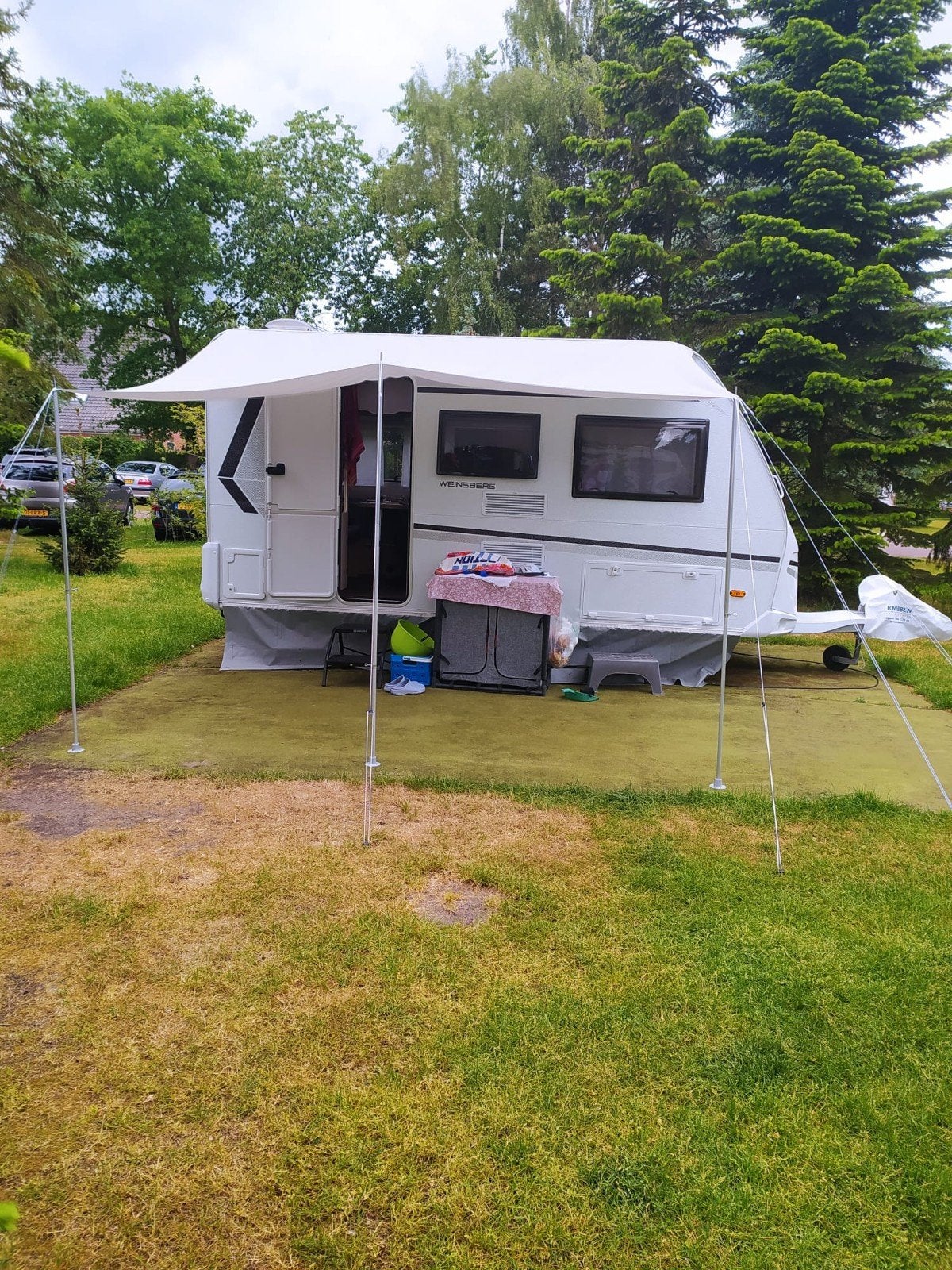 Luifel voor caravan - Ideaal voor extra schaduw, Caravans en Kamperen, Caravan accessoires, Ophalen of Verzenden