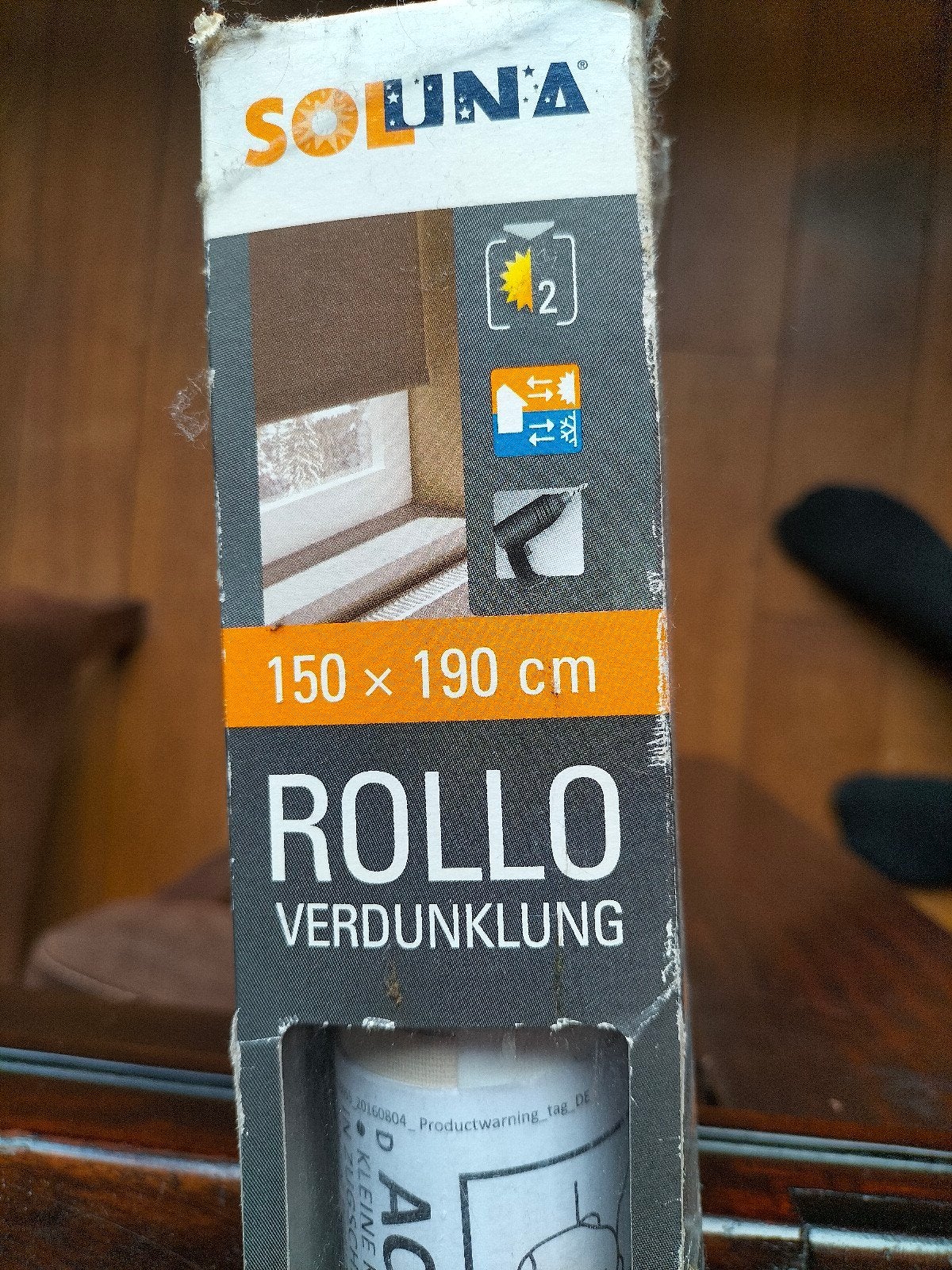 rolgordijn verduisterend wit 150x190 cm (inkorten mogelijk), Huis en Inrichting, Stoffering | Gordijnen en Lamellen, Ophalen, Wit