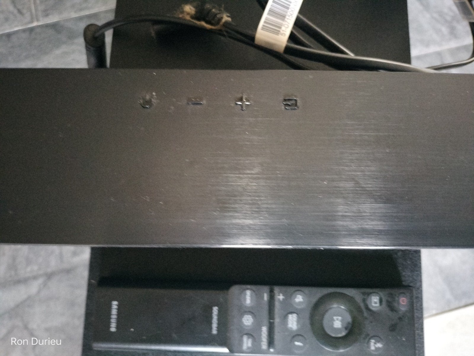 Samsung soundbar, Ophalen