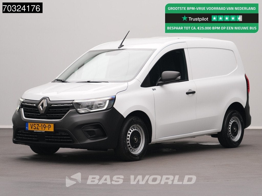 Renault Kangoo 75PK L1H1 LED Airco Cruise Camera Parkeersens, Stof, Gebruikt, Euro 6, 4 cilinders