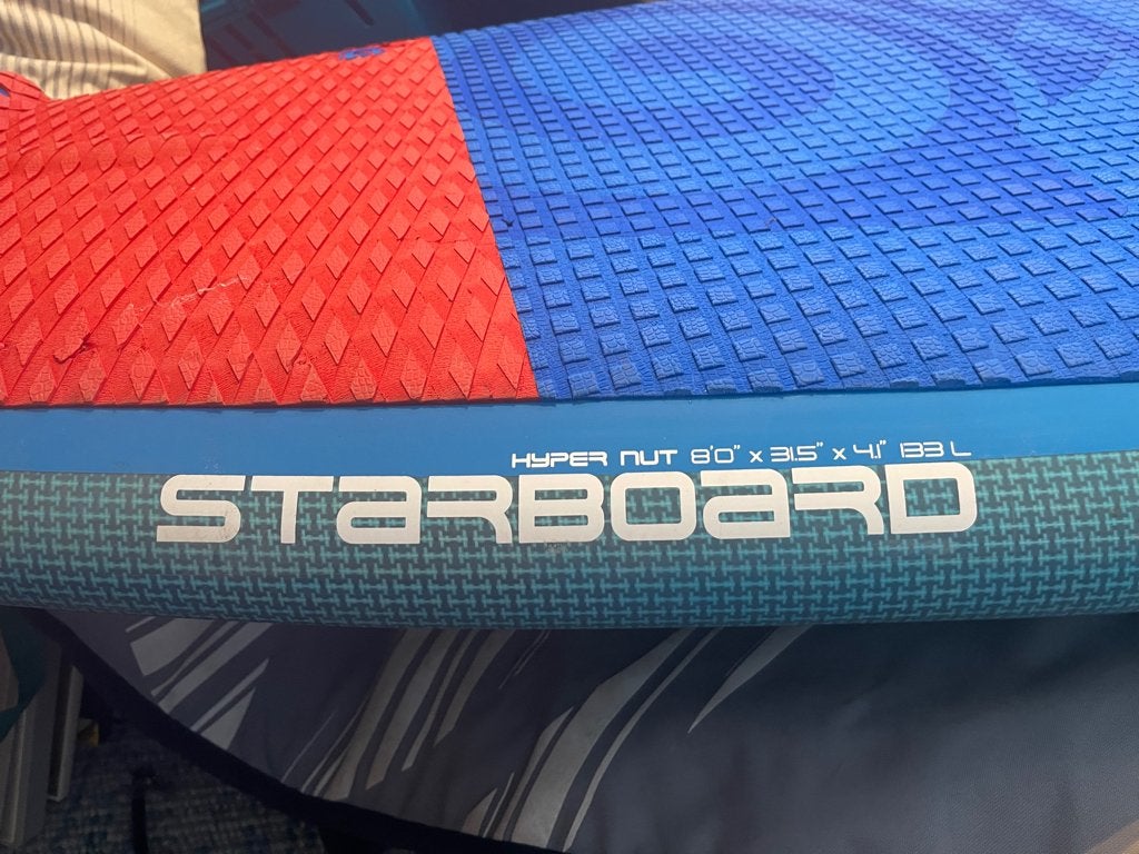 sup board starboard 133L, Watersport en Boten, Suppen, Ophalen, Zo goed als nieuw, SUP-boards