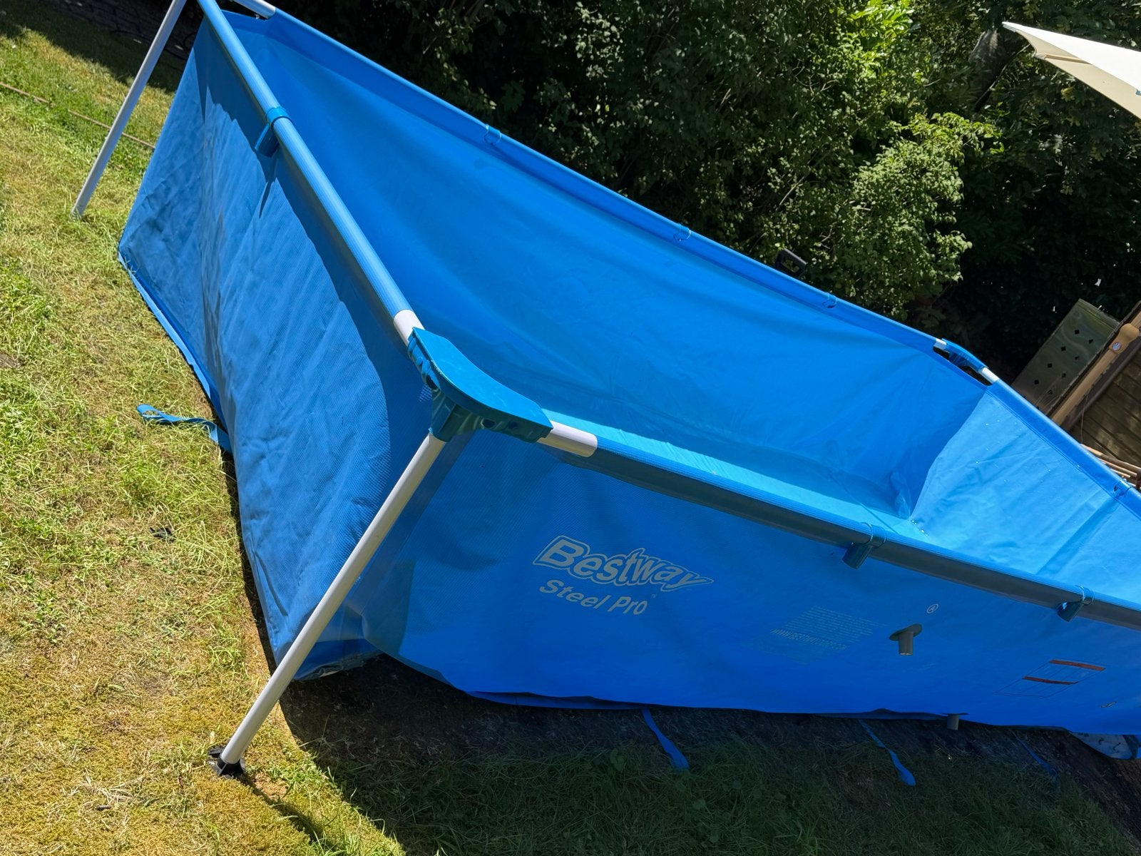 Bestway Steel Pro Frame Zwembad 4x2m, Tuin en Terras, Zwembaden, Ophalen, Gebruikt, 200 tot 300 cm, 80 tot 120 cm
