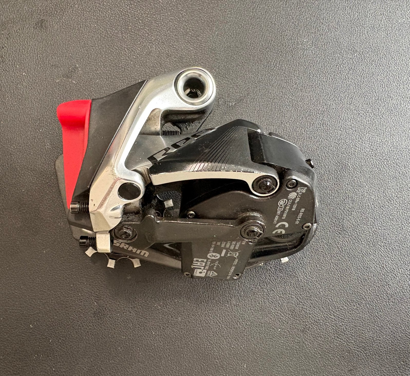 SRAM RED AXS D1 achterderailleur, Ophalen of Verzenden, Gebruikt, Derailleur of Ketting, Carbon