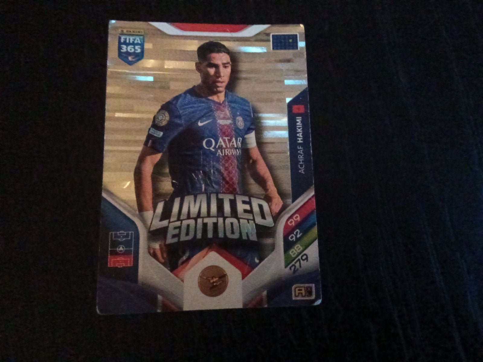 LIMITED EDITION ACHRAF HAKIMI FIFA 365 MOE5 NU WEG, Ophalen, Zo goed als nieuw, Plaatje