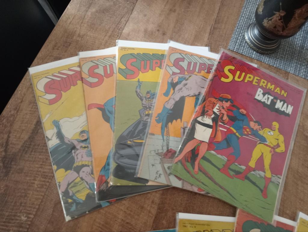 Superman en Batman Classics - Vanderhout en Co, Meerdere stripboeken, Ophalen of Verzenden, Gelezen, Vanderhout en Co
