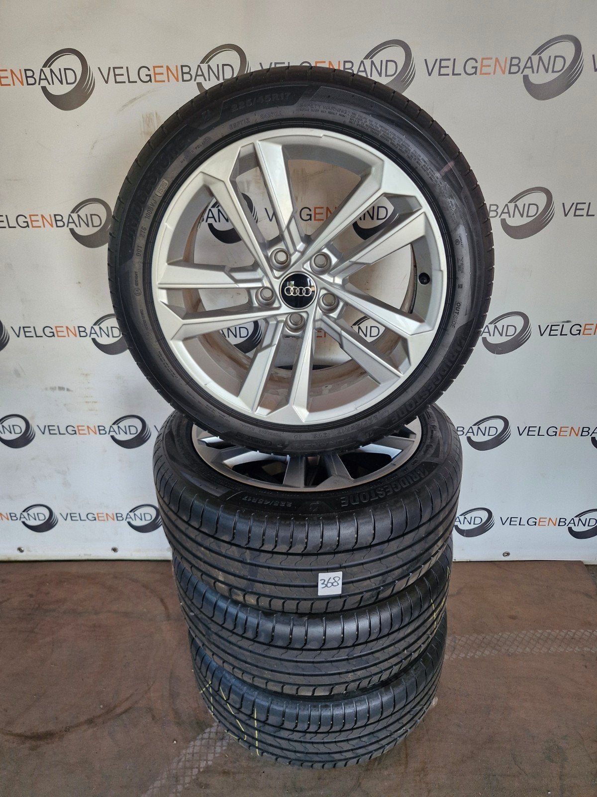 Winterset Zomerset Audi A3 205 50 225 45 17 5x112 57,1 vag, Auto-onderdelen, Banden en Velgen, Audi, Gebruikt, ., Banden en Velgen
