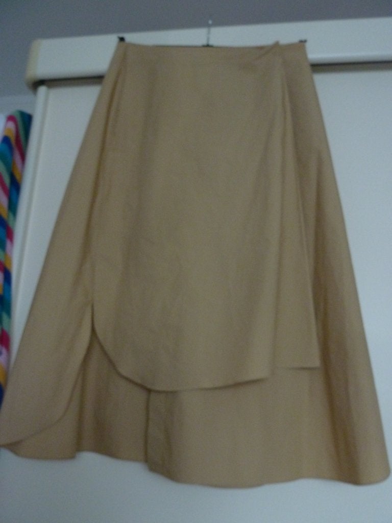 COS safari wikkel rok, 100% poplin katoen, sandbeige, nieuw, Kleding | Dames, Rokken, COS, Verzenden, Beige, Maat 42/44 (L)