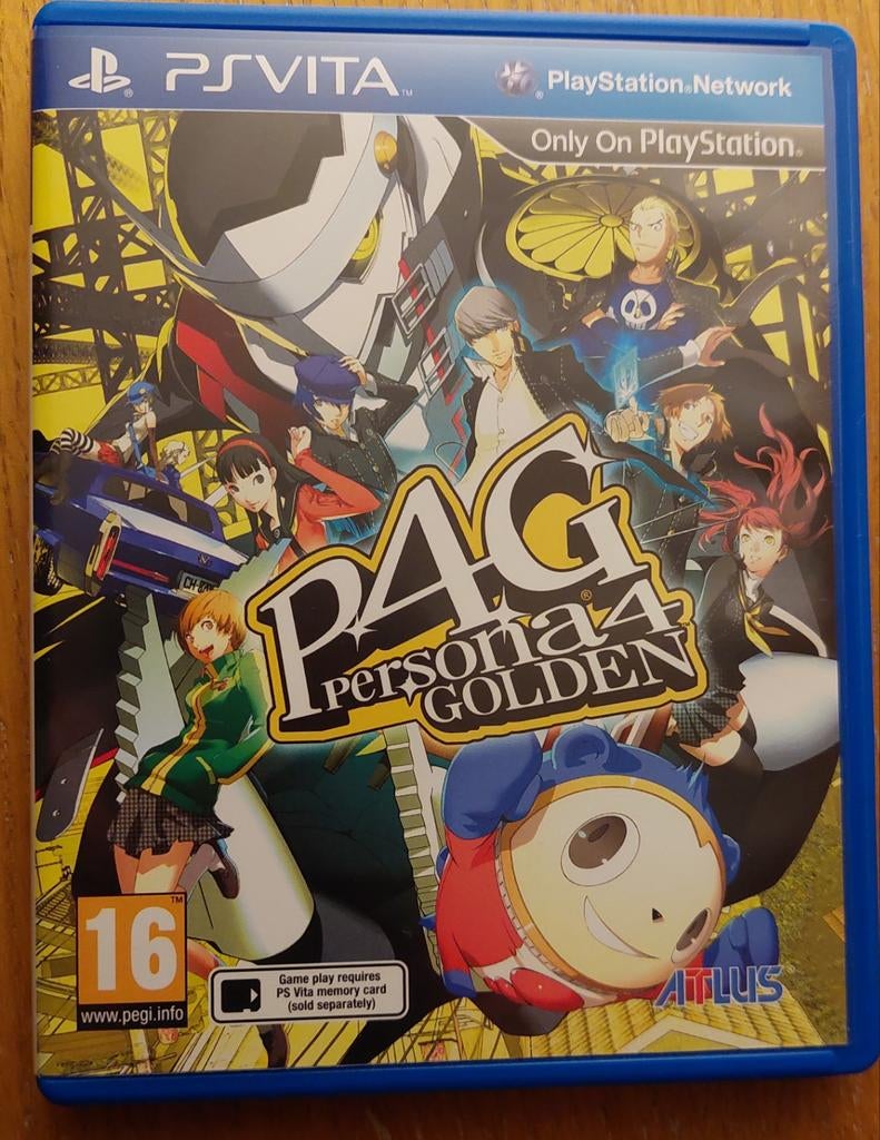 Persona 4 Golden - PS Vita (RPG), Gebruikt, 1 speler, Ophalen of Verzenden, Role Playing Game (Rpg)