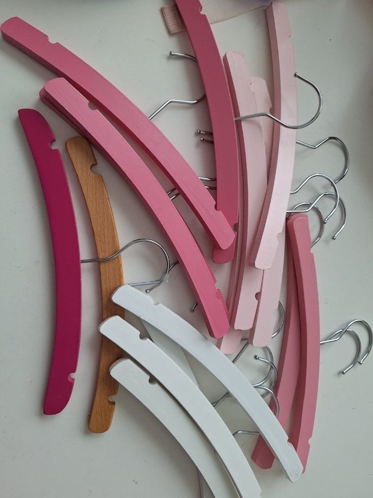 Kledinghangers kind, Ophalen, Gebruikt, Hout, Kinderen