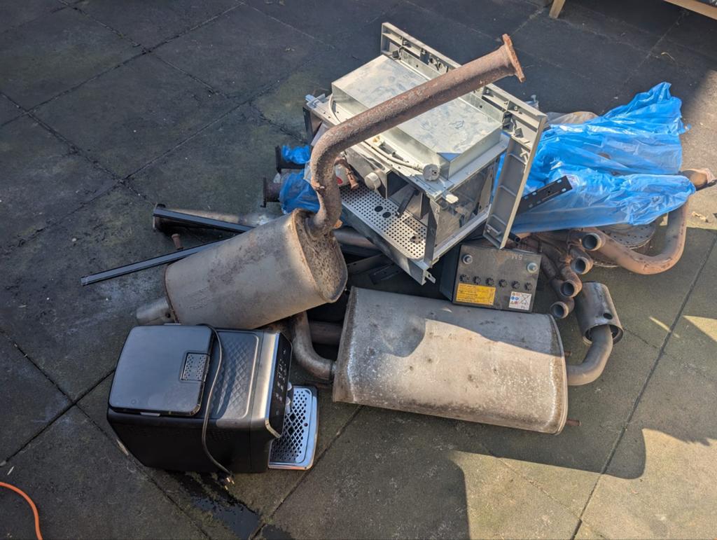 Gezocht gratis oud ijzer, Ophalen, Gebruikt, Overige materialen