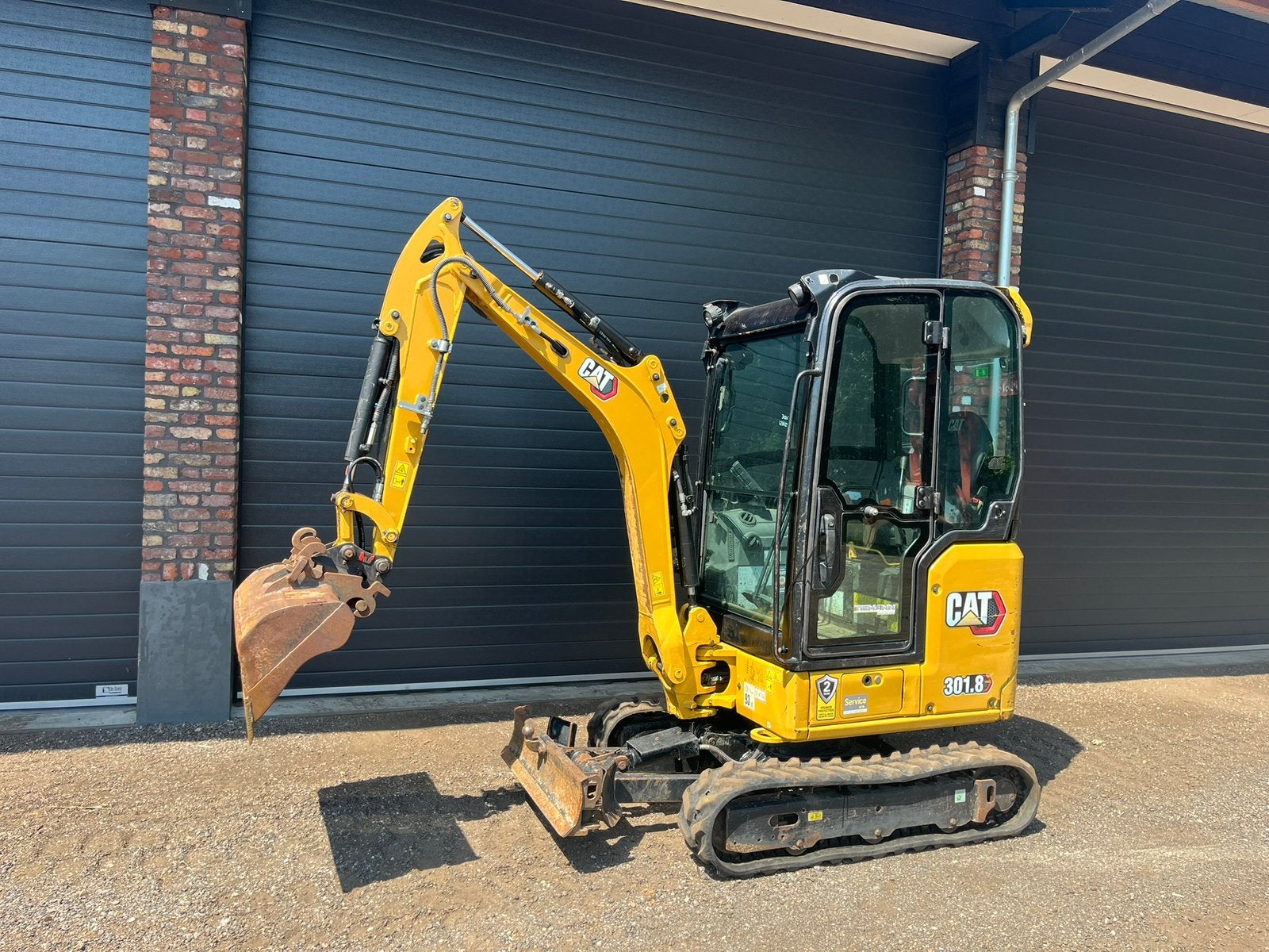 Caterpillar 301.8 (BJ2022) graafmachine minigraver, Ophalen, Graafmachine