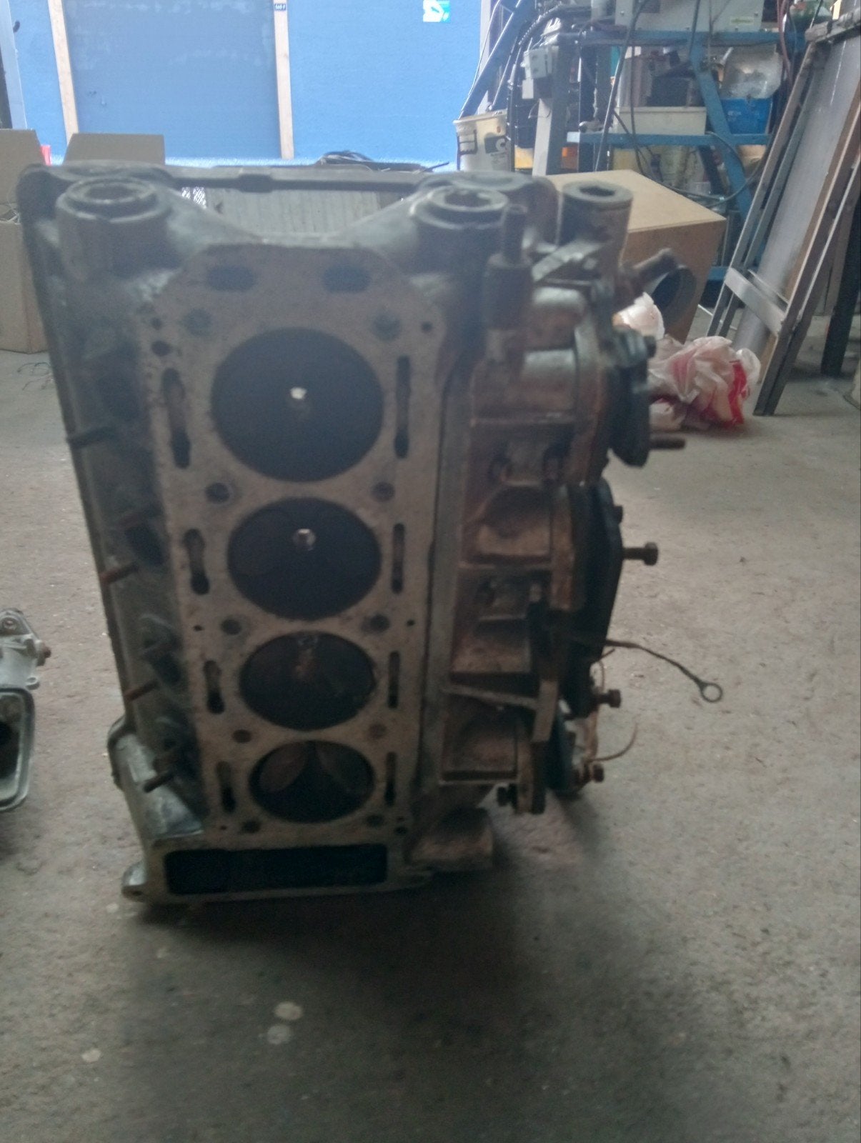 Alfa Romeo 2.0L Motorblok met Carburateurs, Ophalen, Alfa Romeo