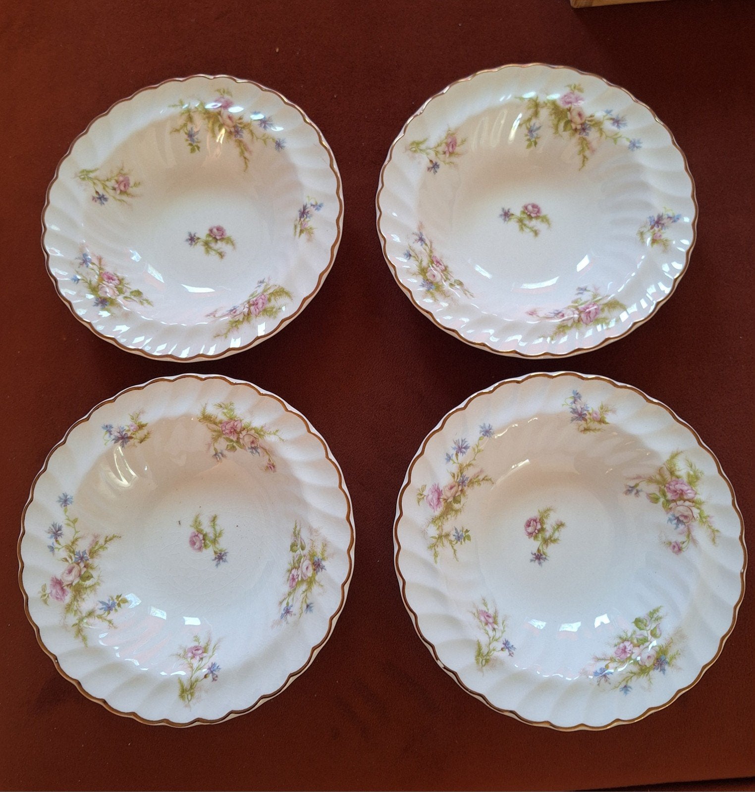 Set 4 Johnson Brothers Ironstone soepkommen/dessertschaaltje, Ophalen