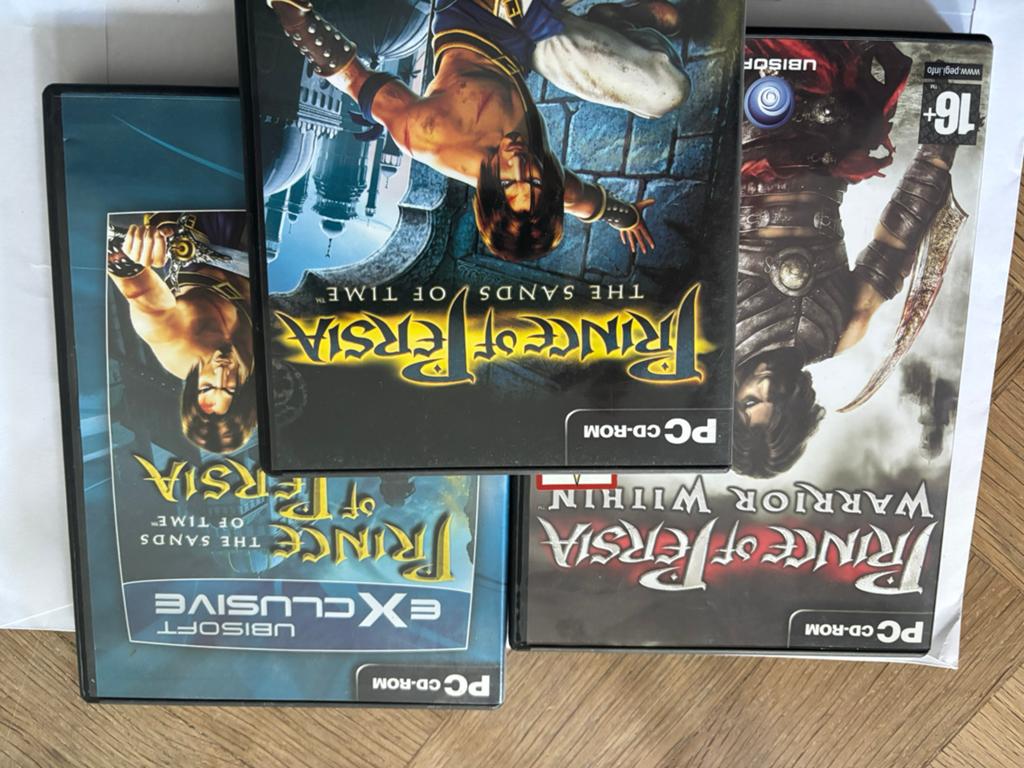 Prince of Persia PC - CDrom Ubisoft, Spelcomputers en Games, Avontuur en Actie, Gebruikt, 1 speler, Eén computer