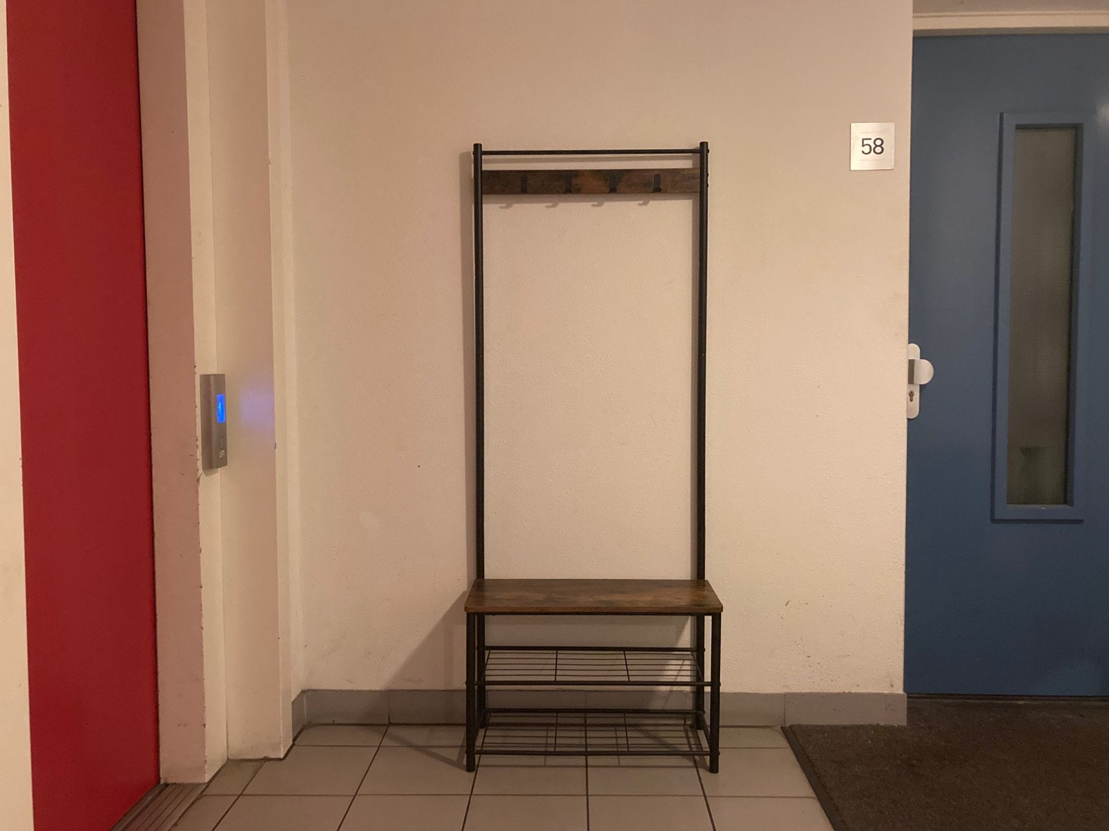 Kapstokken; coat rack, Zo goed als nieuw, Minder dan 100 cm, Metaal, Ophalen