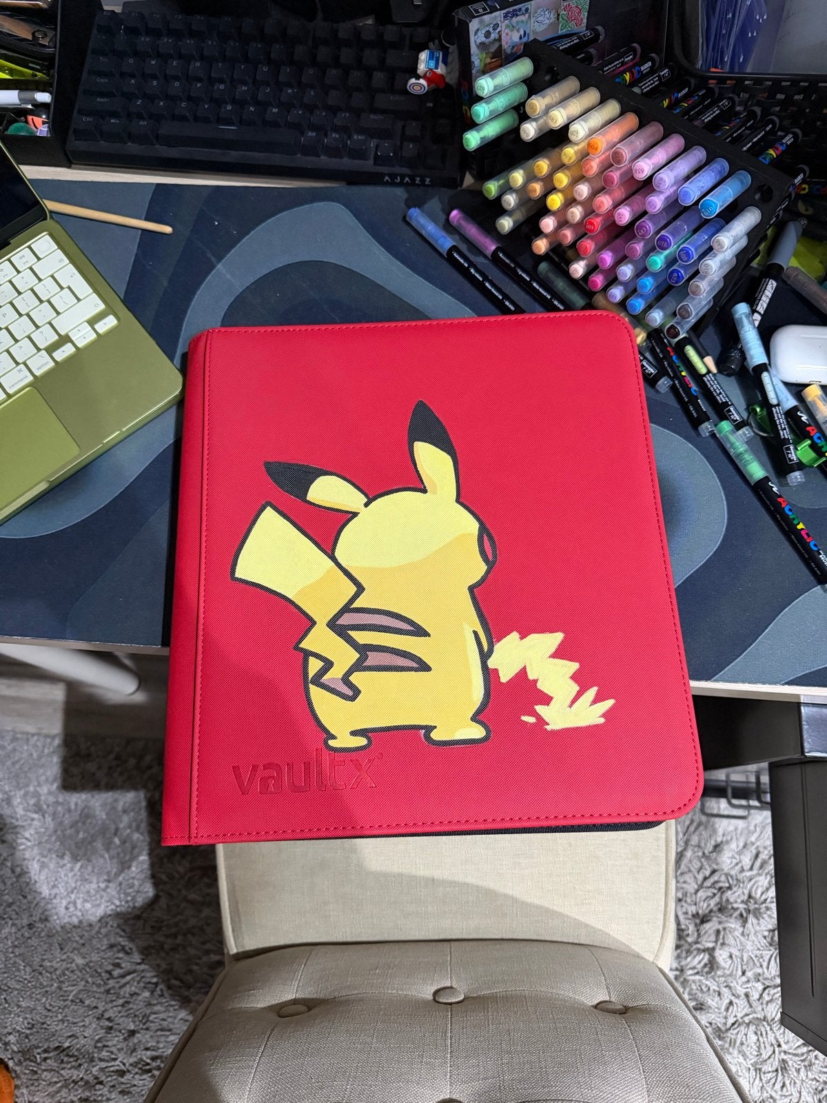 VaultX 12-pocket map met Pikachu, Ophalen of Verzenden, Gebruikt, Overige typen