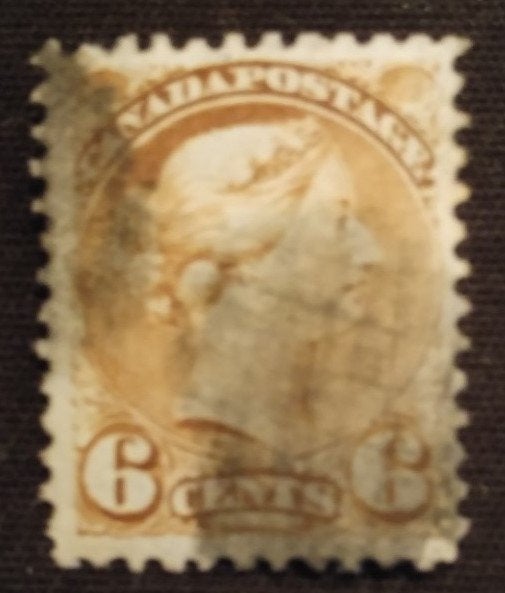 Canada nr. 32, Verzenden, Gestempeld, Noord-Amerika