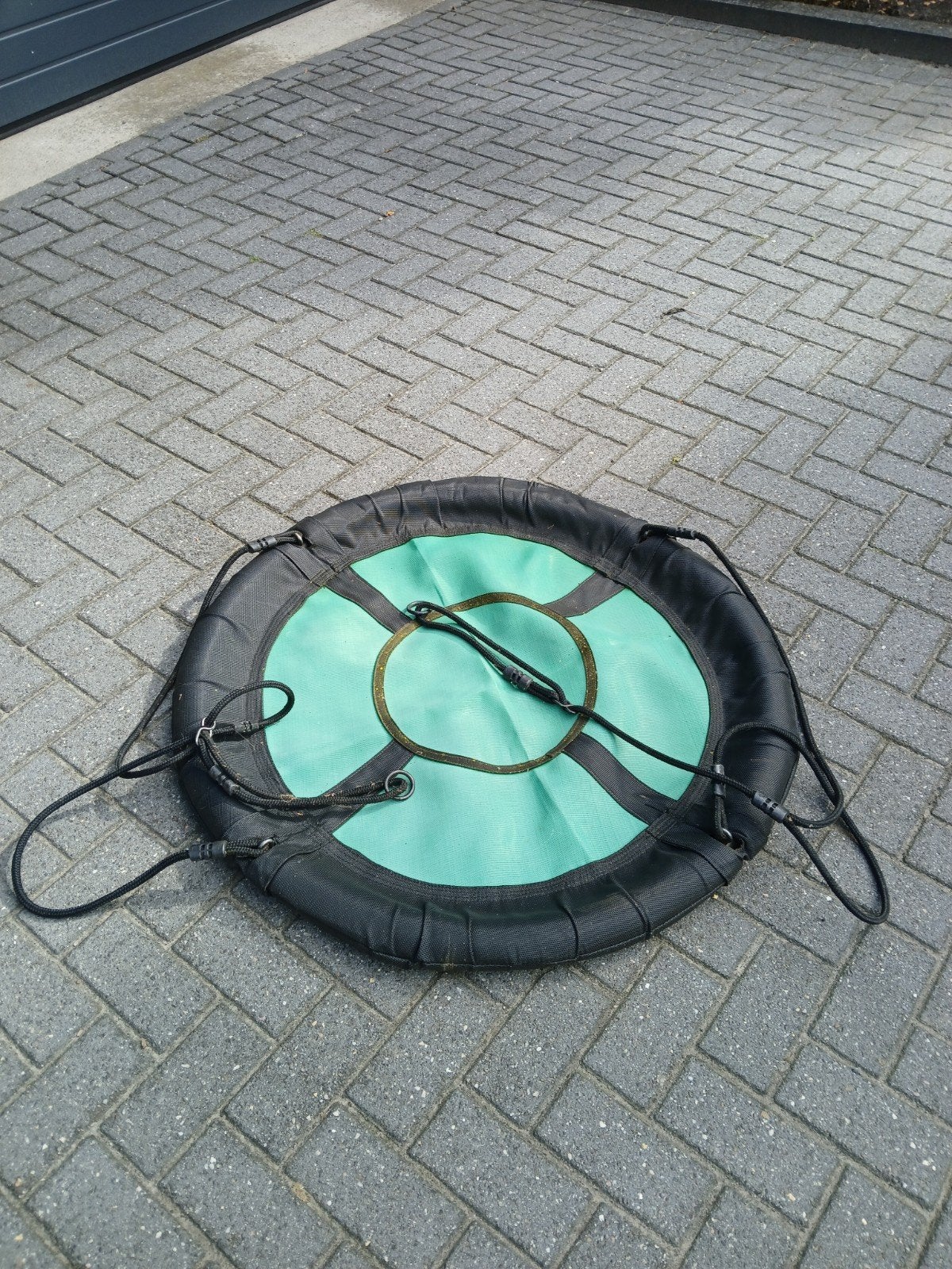 mooie groene nest schommel, Ophalen, Zo goed als nieuw, Schommel