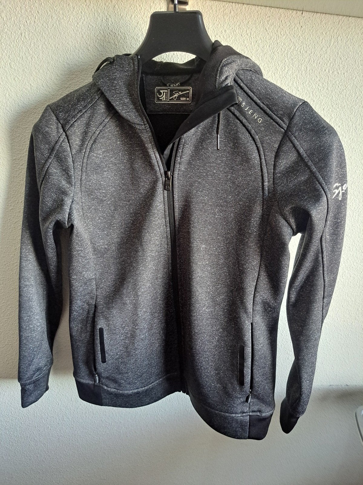 Sjeng Sport Hoodie Maat M Grijs, Maat 38/40 (M), Sjeng Sport, Ophalen of Verzenden, Zo goed als nieuw