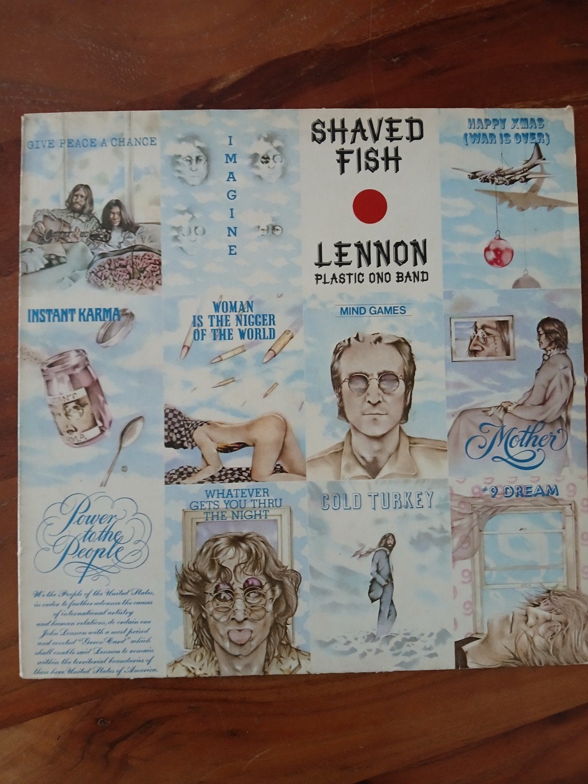 John Lennon - Shaved Fish LP (1975) - Gebruikt, Mooi Vinyl, Ophalen of Verzenden, Gebruikt, 12 inch
