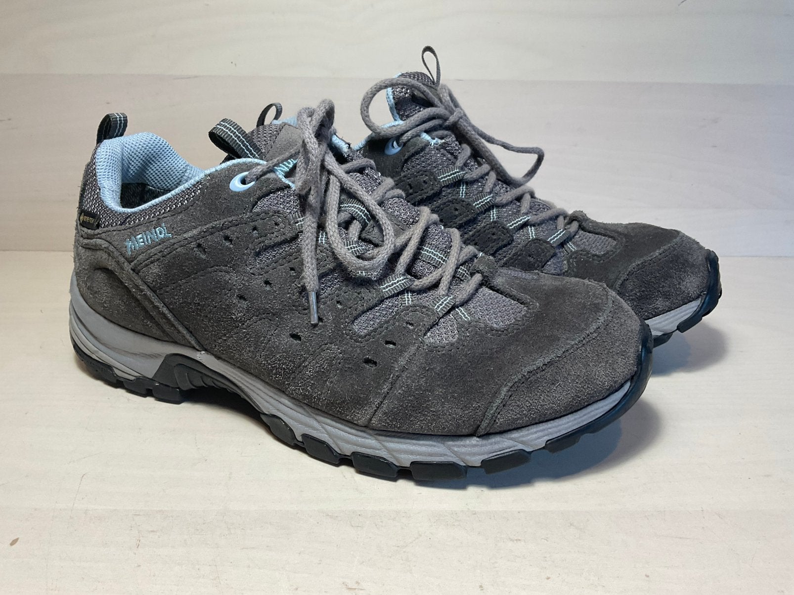 Meindl Rapide Lady GTX antrazit azur maat 7, Ophalen of Verzenden, Zo goed als nieuw, Schoenen