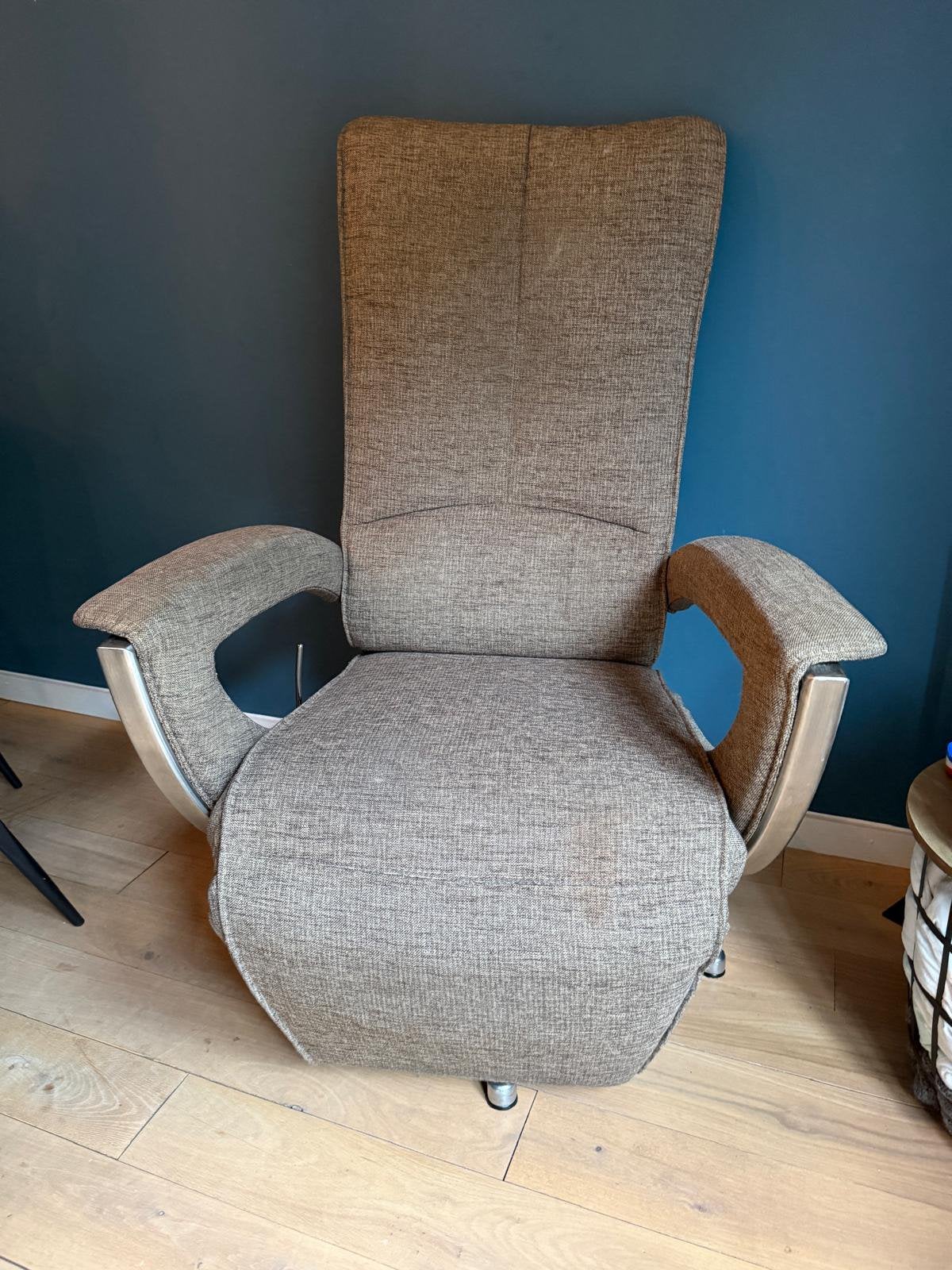 Relax stoel, Huis en Inrichting, Fauteuils, Ophalen, Gebruikt, 75 tot 100 cm, 50 tot 75 cm