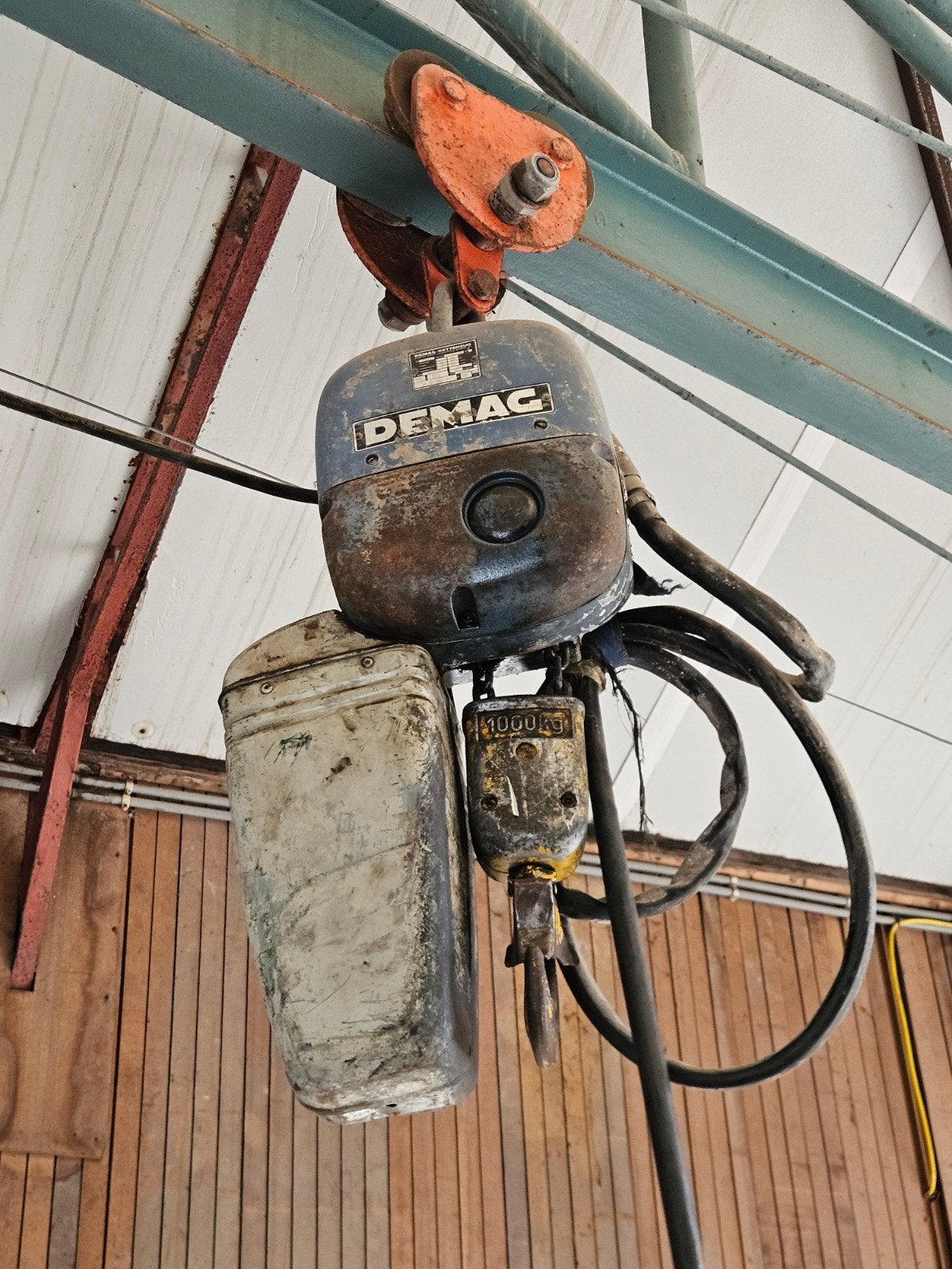 Demag elektrische takel - 1000 kg hefvermogen, Ophalen, Hijswerktuig