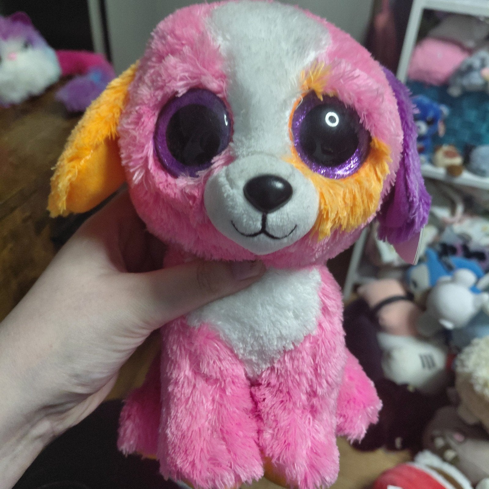 Ty Beanie Boos Precious the Dog knuffel, Overige karakters, Nieuw, Met label, Middelgroot (20 tot 80 cm)