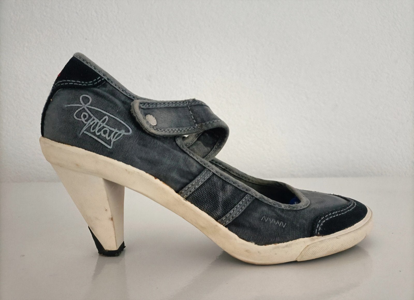 Replay dames pumps maat 39 jeans, Kleding | Dames, Blauw, Ophalen of Verzenden, Gedragen, Dansschoenen