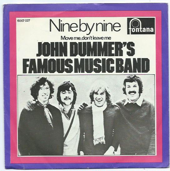 John Dummer's Famous Music Band- Nine by Nine, Fotohoes, Verzenden, Zo goed als nieuw, Pop