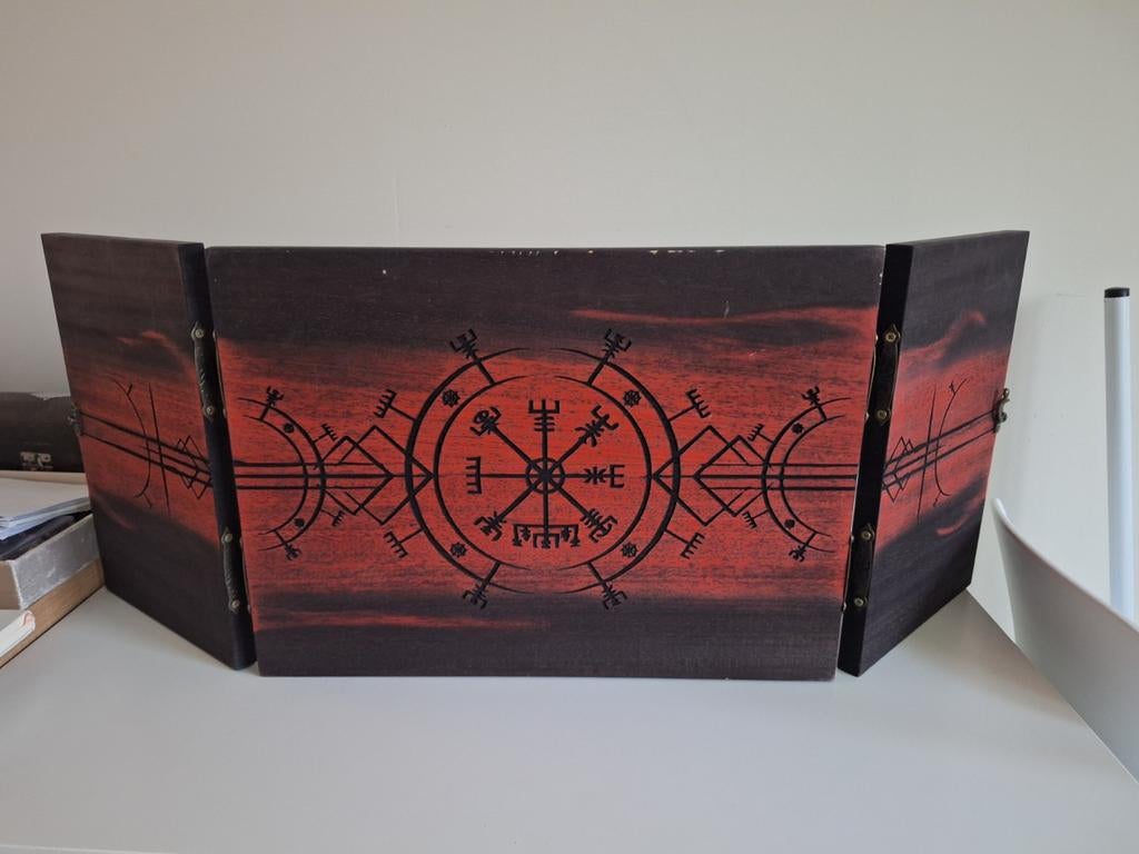 DM Scherm Dungeons & Dragons - Viking Runen Design, Ophalen of Verzenden, Gebruikt