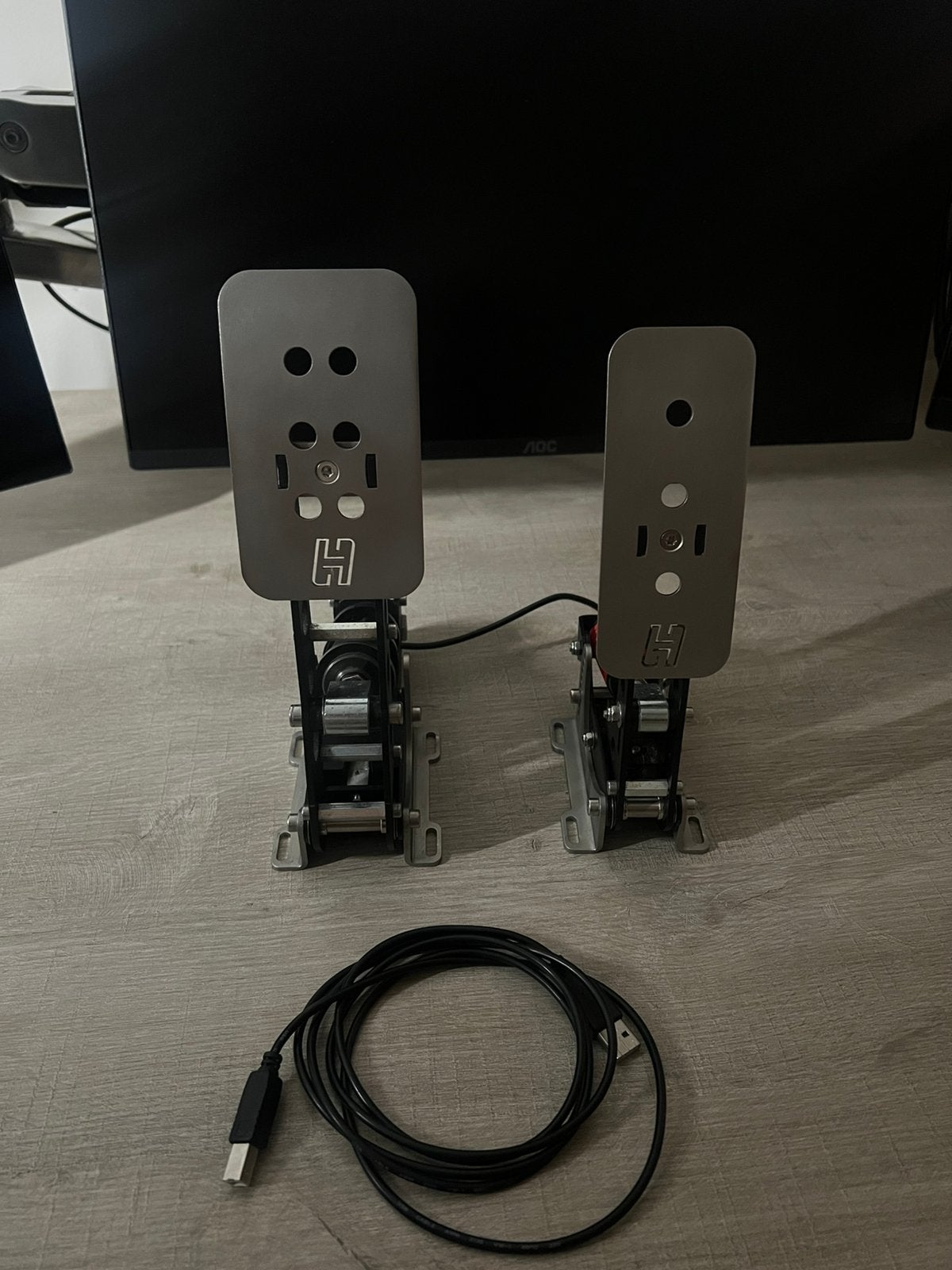 Heusinkveld Sprint 2 pedal set, Ophalen, Zo goed als nieuw