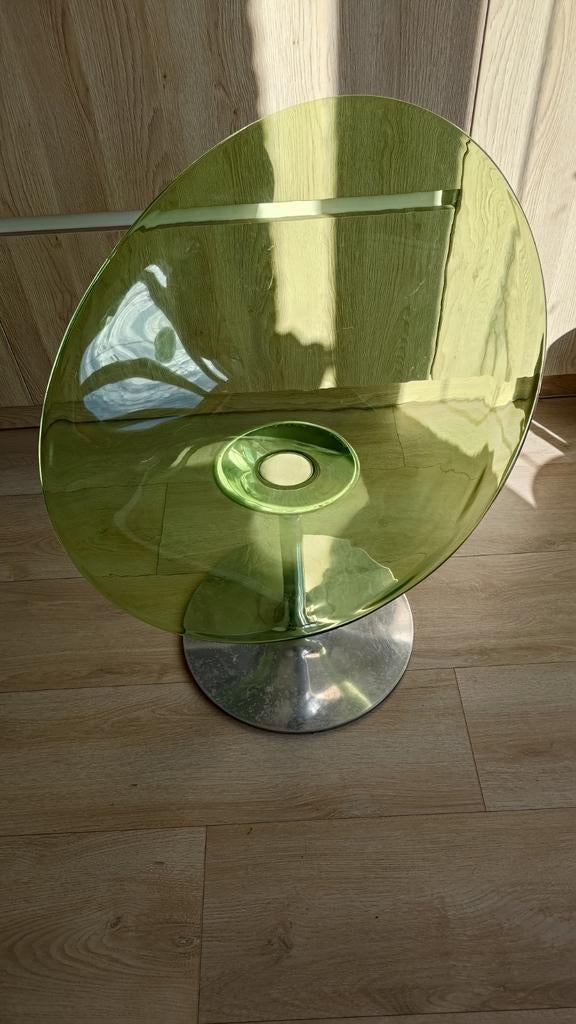 Kartell Eros stoel - Groen, met lichte gebruikssporen, Ophalen, Gebruikt, Overige kleuren, Modern Design
