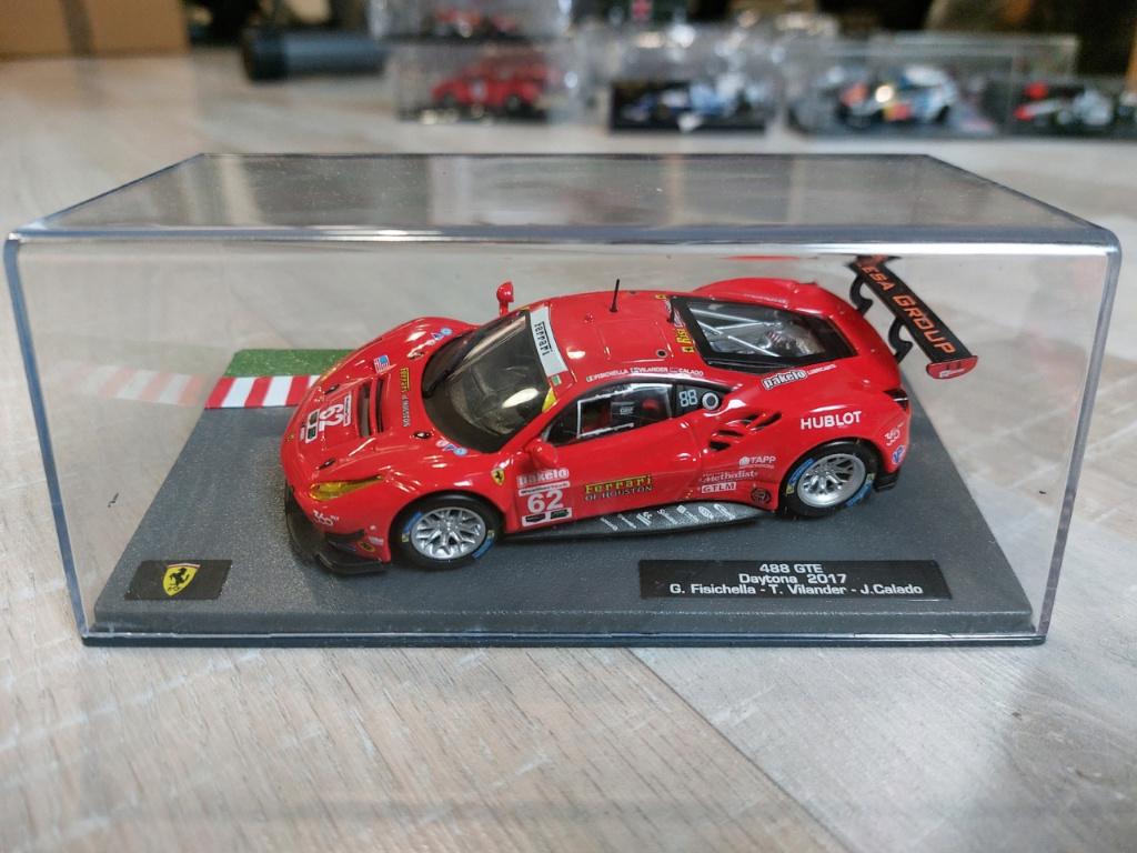 Ferrari 488 GTE Daytona 2017 #62 Fisichella IXO Altaya 1:43, Hobby en Vrije tijd, Modelauto's | 1:43, Zo goed als nieuw, Auto