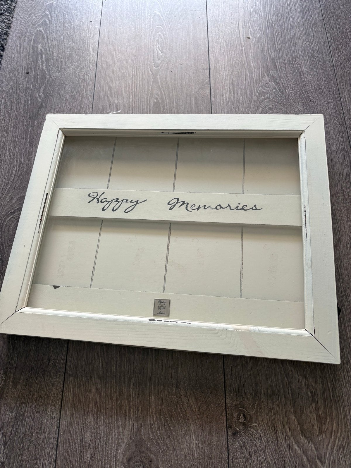 Riviera Maison Fotolijst "Happy Memories", Gebruikt, Ophalen of Verzenden, Fotolijst, Met glas