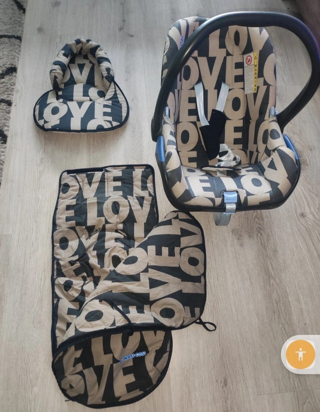 Maxi-Cosi autostoel set City 0-13 kg, Verzenden, Zo goed als nieuw, 0 t/m 13 kg, Maxi-Cosi