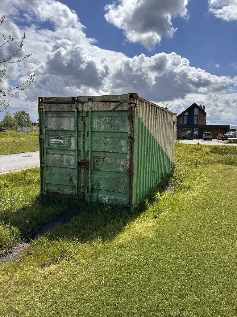 20ft zeecontainer (ca. 6 meter)., Ophalen