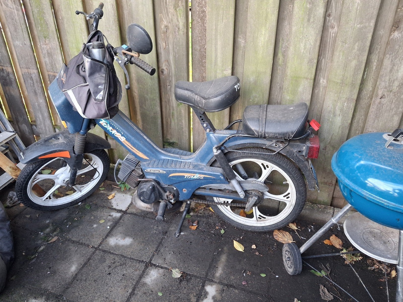 Tomos Flexer snorfiets - Blauw, Gebruikt, Ophalen, Gebruikt, Maximaal 25 km/u, Flexer