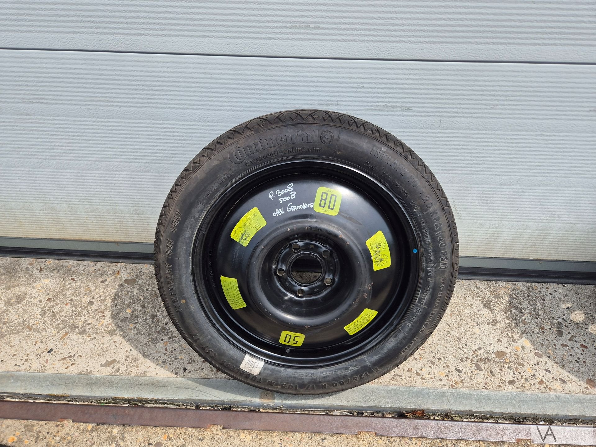 Thuiskomer voor Peugeot 3008 5008 Opel Grandland Citroen DS4, Gebruikt, -, -, Banden en Velgen