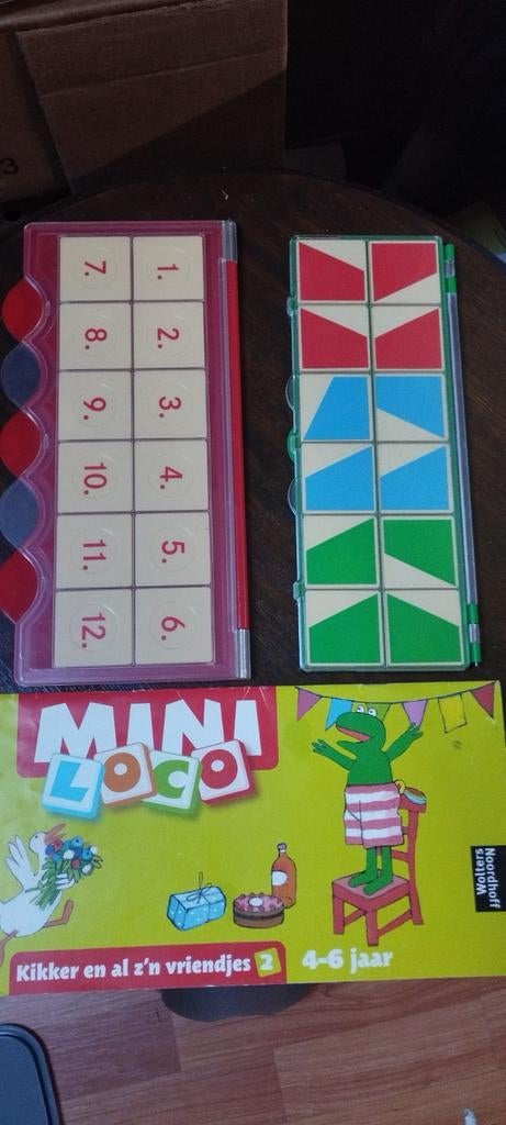 Mini Loco Kikker en al z'n vriendjes 2 (4-6 jaar), Ophalen of Verzenden, Gebruikt, Puzzelen