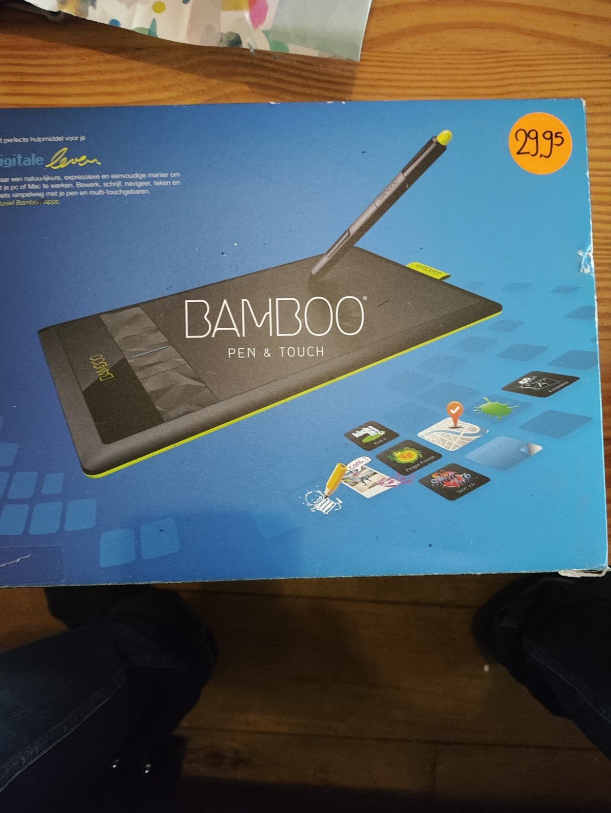 Nieuwe Bamboo Pen & Touch tekentablet (CTH-470K), Computers en Software, Nieuw, Ophalen of Verzenden, Bedraad, Multi-touch
