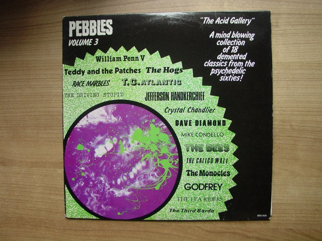 Pebbles Volume 3 , The Acid Gallery, Ophalen of Verzenden, Gebruikt, 12 inch