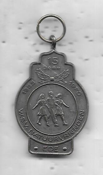 W.S.V. DE NATUURVRIENDEN MEDAILLE, Ophalen of Verzenden, Overige materialen, Nederland