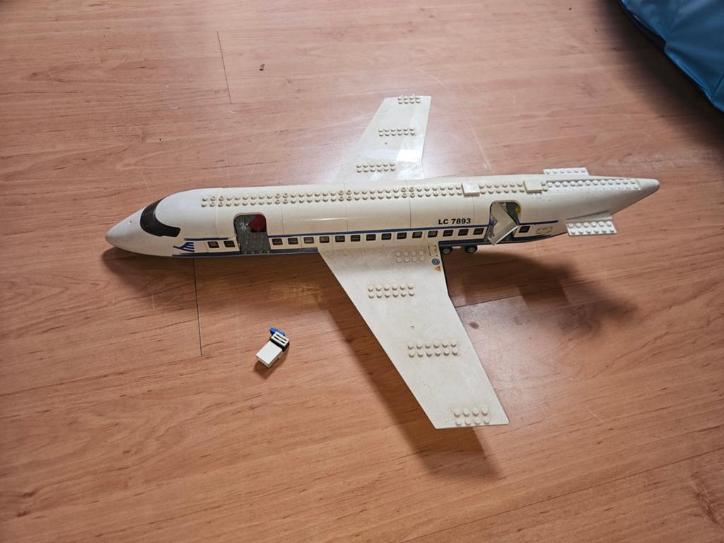 Oud lego vliegtuig, Ophalen of Verzenden
