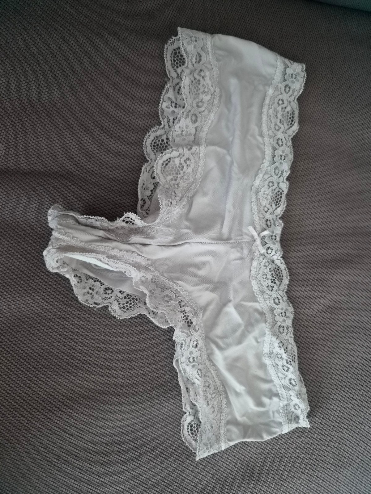 String wit maat s, Kleding | Dames, Verzenden, Wit, String